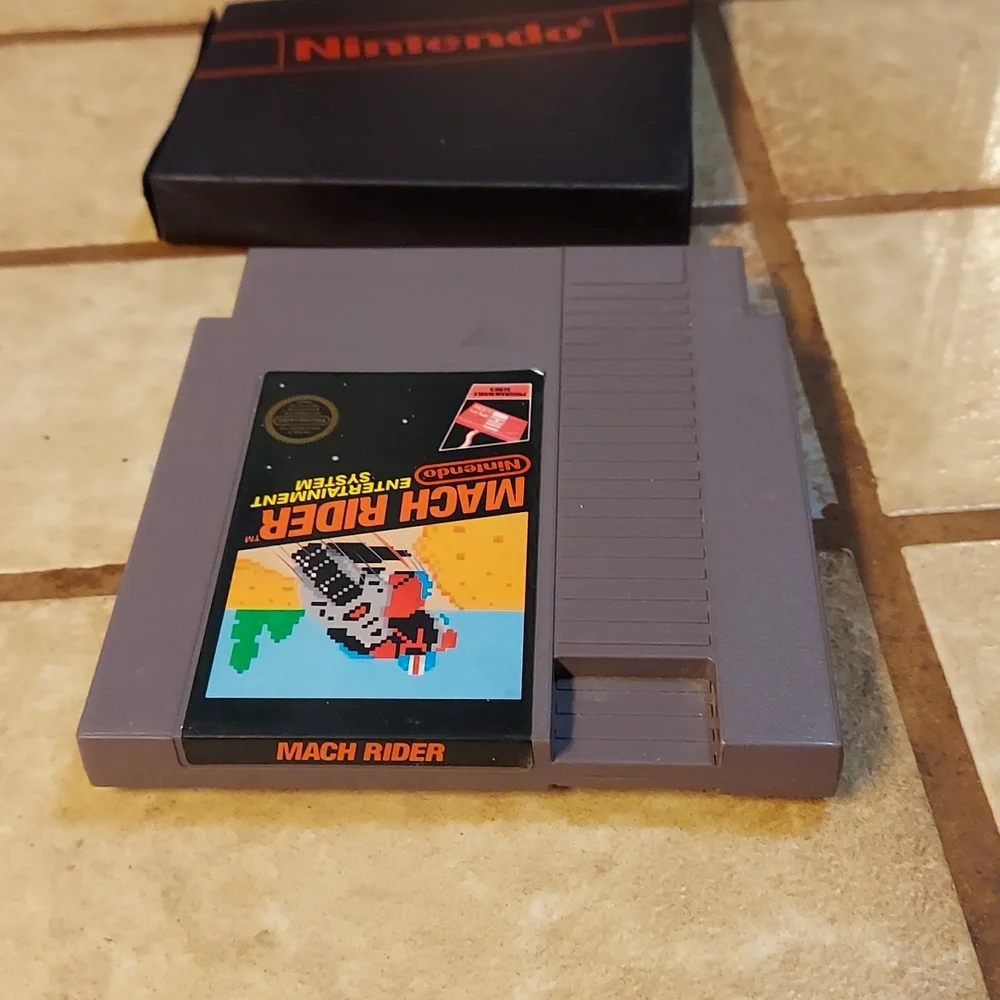 Nintendo NES Mach Rider Game - Picture 5 of 9